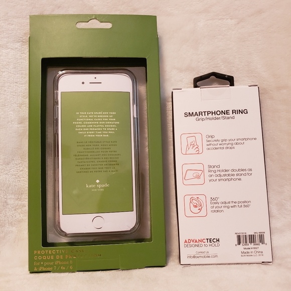 Kate spade iPhone case, primo smartphone ring - Picture 2 of 4